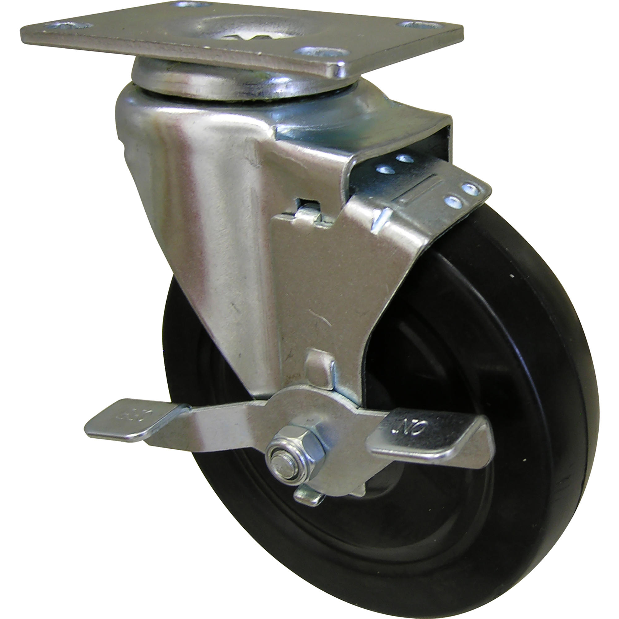 Shepherd Hardware, Casters, Wheel Diameter 5 in, Caster Type Rigid and Swivel, Package (qty.) 4, Model# 9788